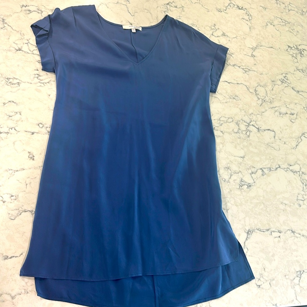 Lavender Brown silk dress.  Size XS